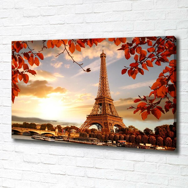 Canvas wall art Eiffel Paris tower