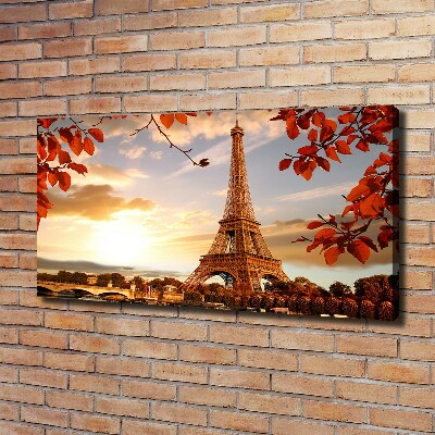 Canvas wall art Eiffel Paris tower