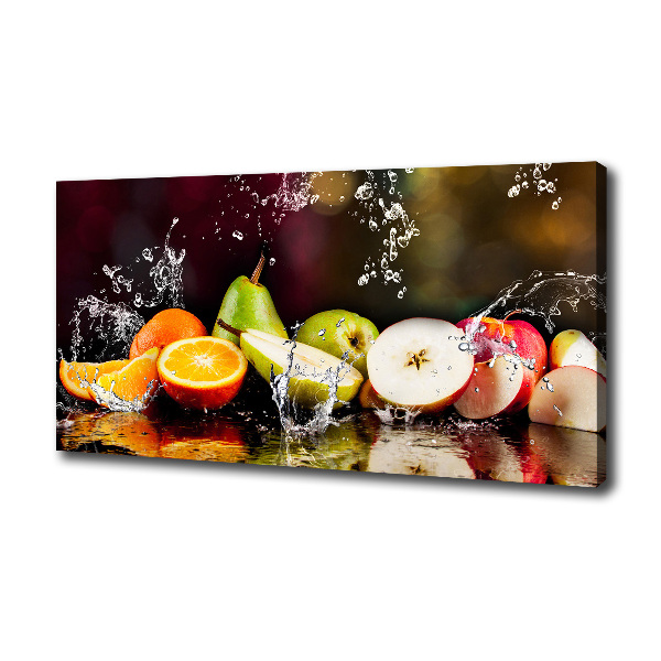 Canvas wall art Fruit and water