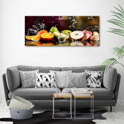 Canvas wall art Fruit and water