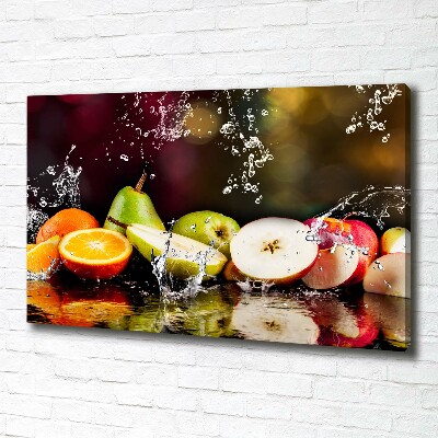 Canvas wall art Fruit and water