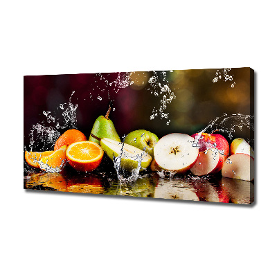 Canvas wall art Fruit and water