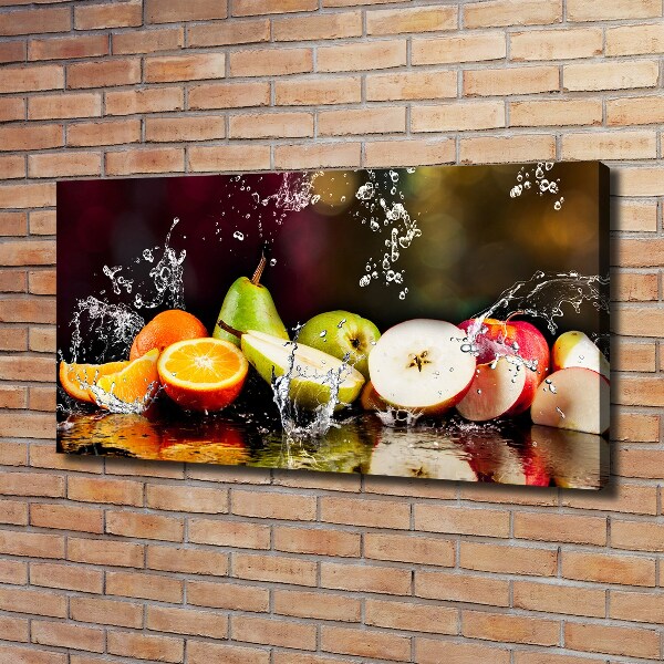 Canvas wall art Fruit and water