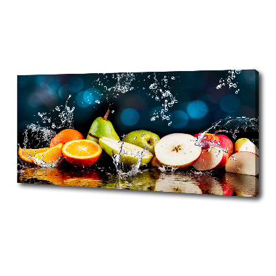 Canvas wall art Fruit and water