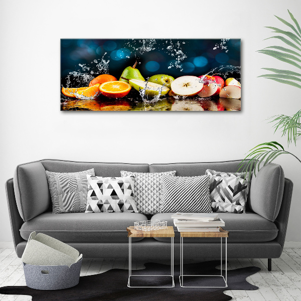 Canvas wall art Fruit and water