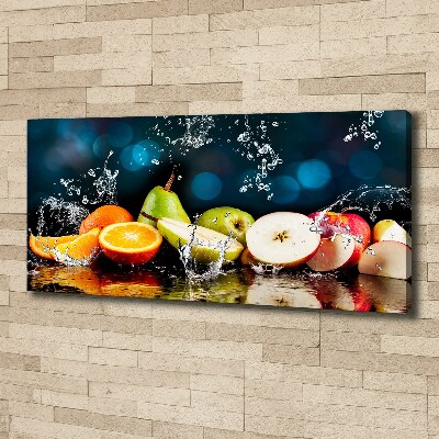 Canvas wall art Fruit and water