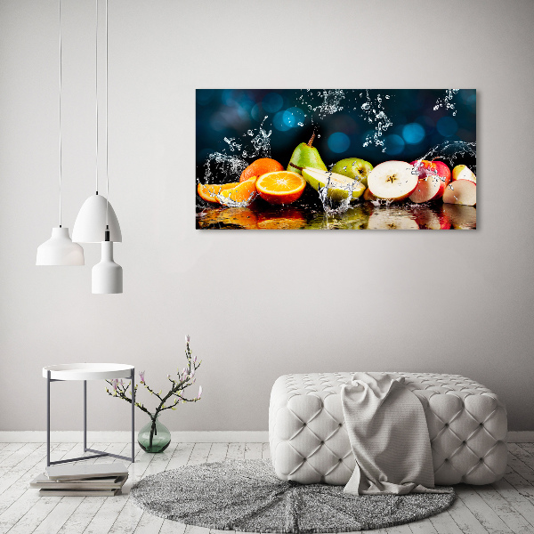 Canvas wall art Fruit and water