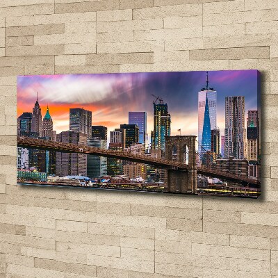 Canvas wall art Manhattan New York