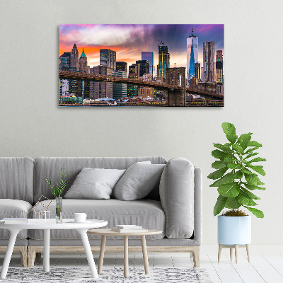 Canvas wall art Manhattan New York