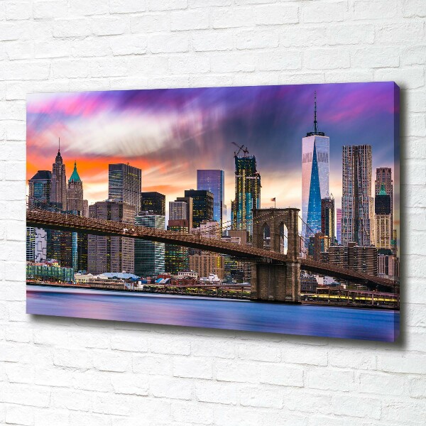 Canvas wall art Manhattan New York