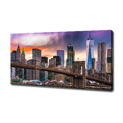 Canvas wall art Manhattan New York