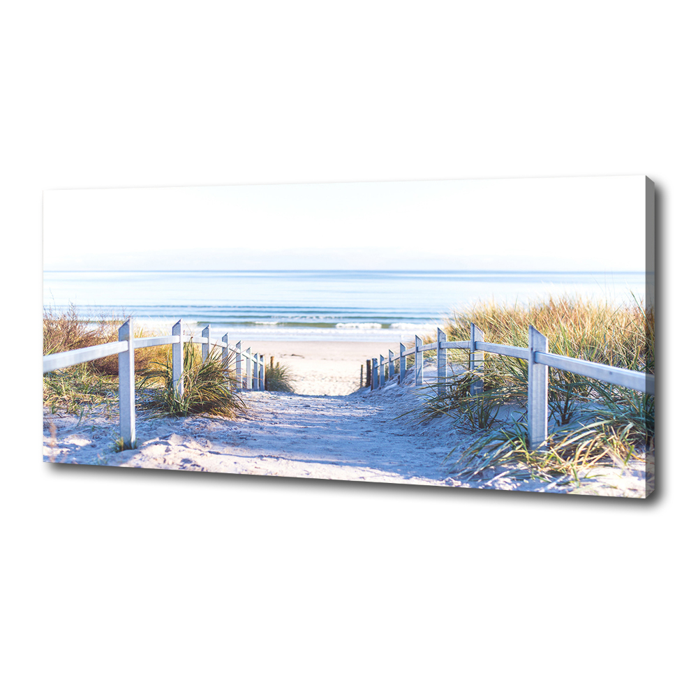 Canvas wall art Coastal dunes