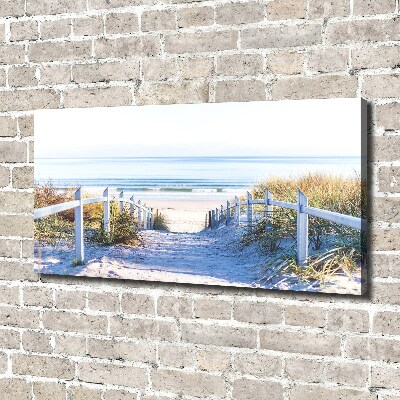 Canvas wall art Coastal dunes