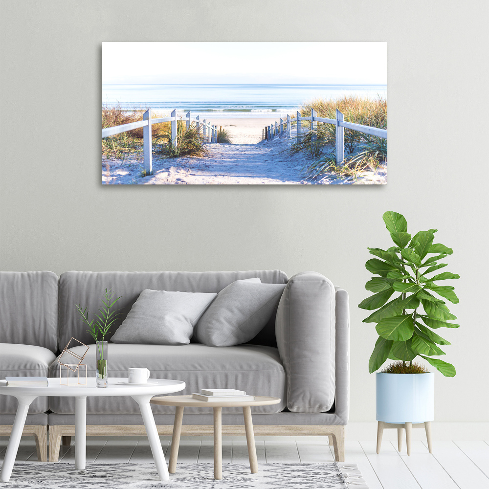 Canvas wall art Coastal dunes