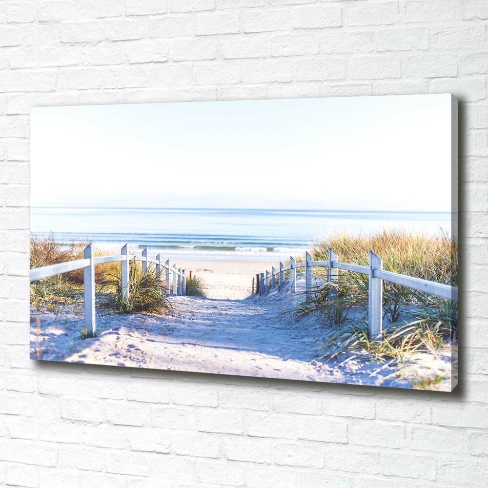 Canvas wall art Coastal dunes