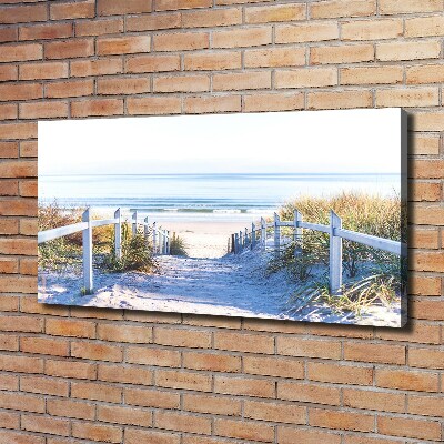 Canvas wall art Coastal dunes