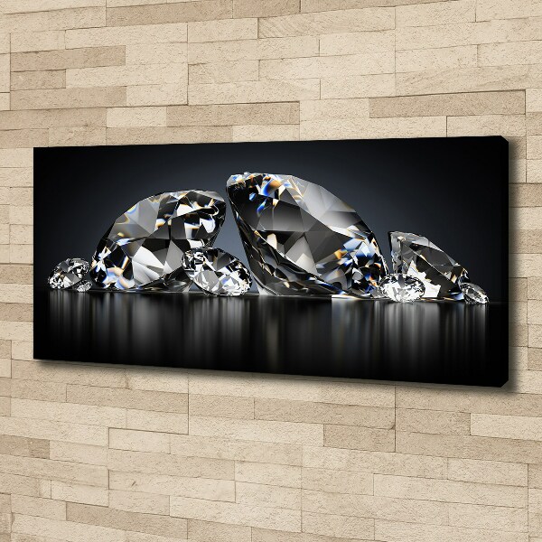 Canvas wall art Diamonds