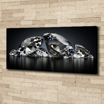 Canvas wall art Diamonds