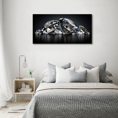 Canvas wall art Diamonds