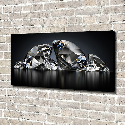 Canvas wall art Diamonds