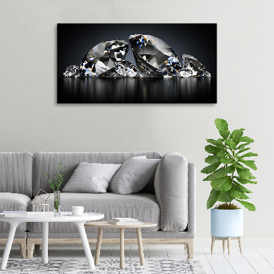 Canvas wall art Diamonds