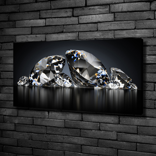 Canvas wall art Diamonds