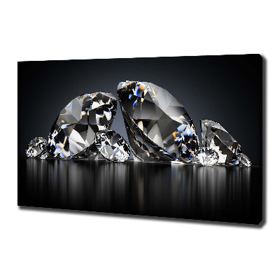 Canvas wall art Diamonds