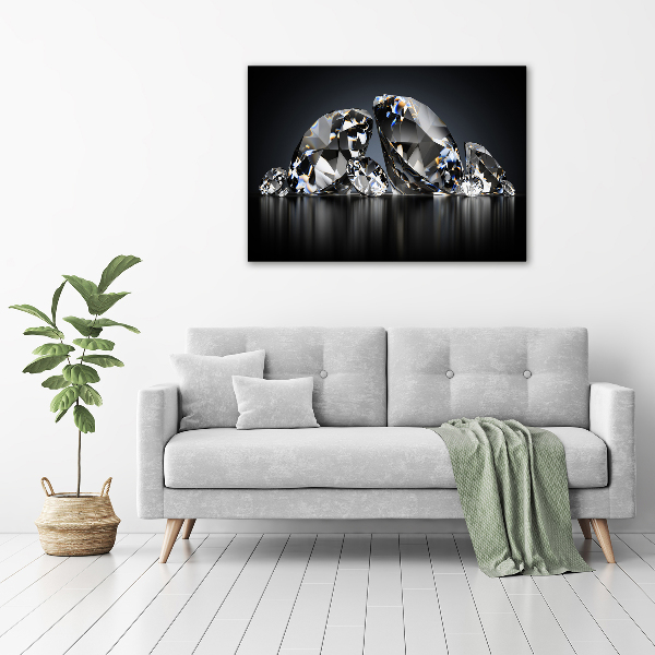 Canvas wall art Diamonds