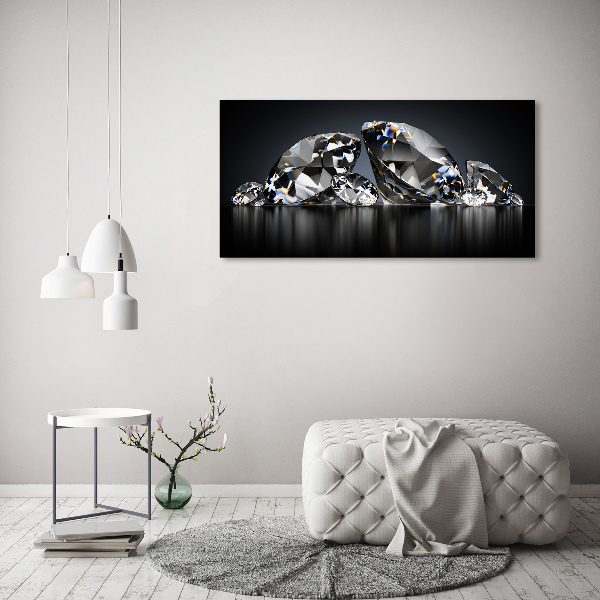 Canvas wall art Diamonds