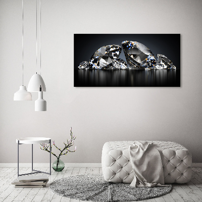 Canvas wall art Diamonds