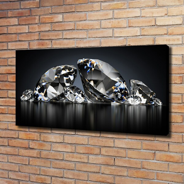 Canvas wall art Diamonds