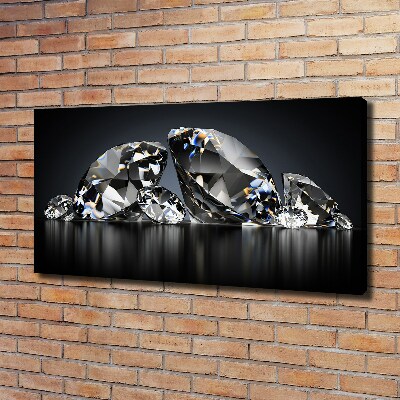 Canvas wall art Diamonds