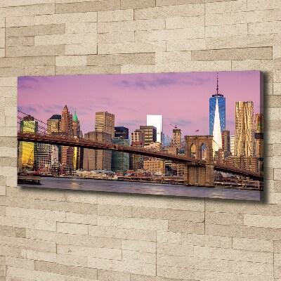 Canvas wall art Manhattan New York