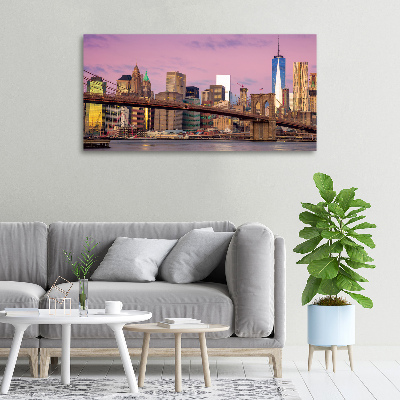 Canvas wall art Manhattan New York