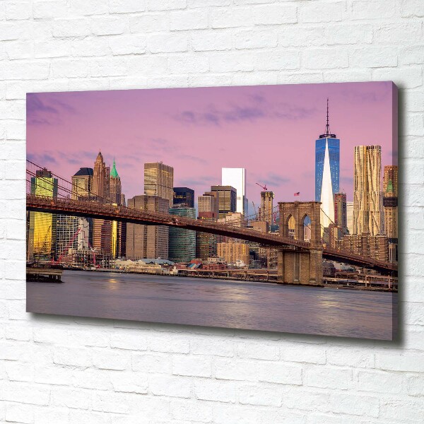 Canvas wall art Manhattan New York