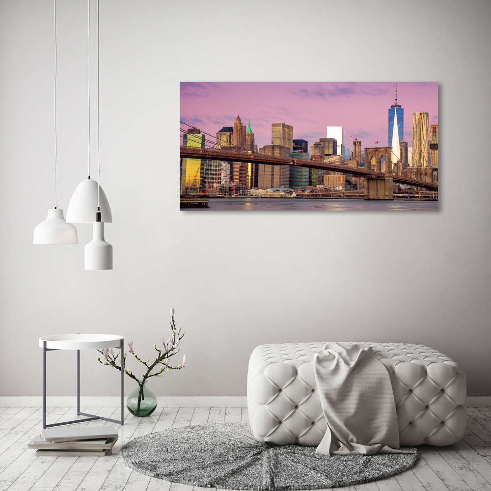 Canvas wall art Manhattan New York