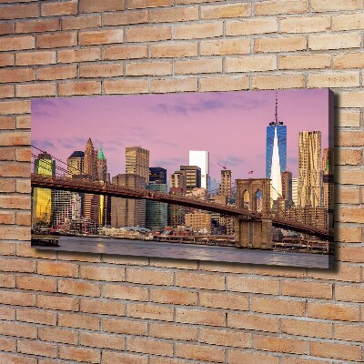 Canvas wall art Manhattan New York