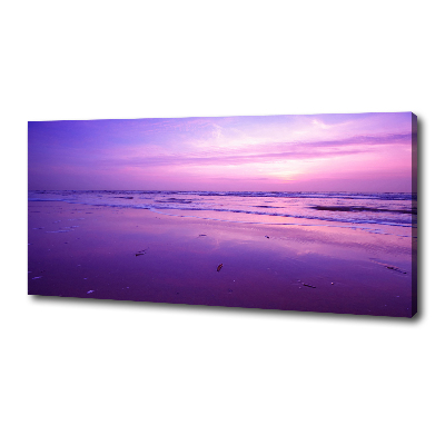 Canvas wall art Sunset sea