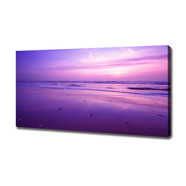 Canvas wall art Sunset sea