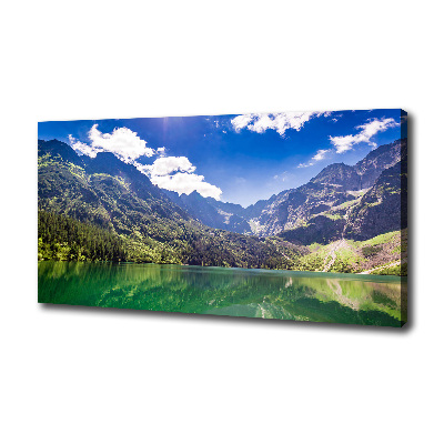 Canvas wall art Morskie Oko Tatry