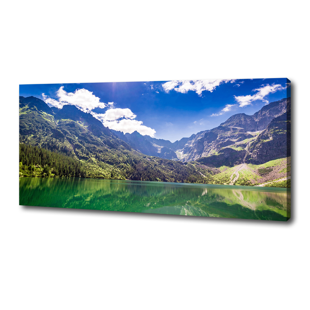 Canvas wall art Morskie Oko Tatry