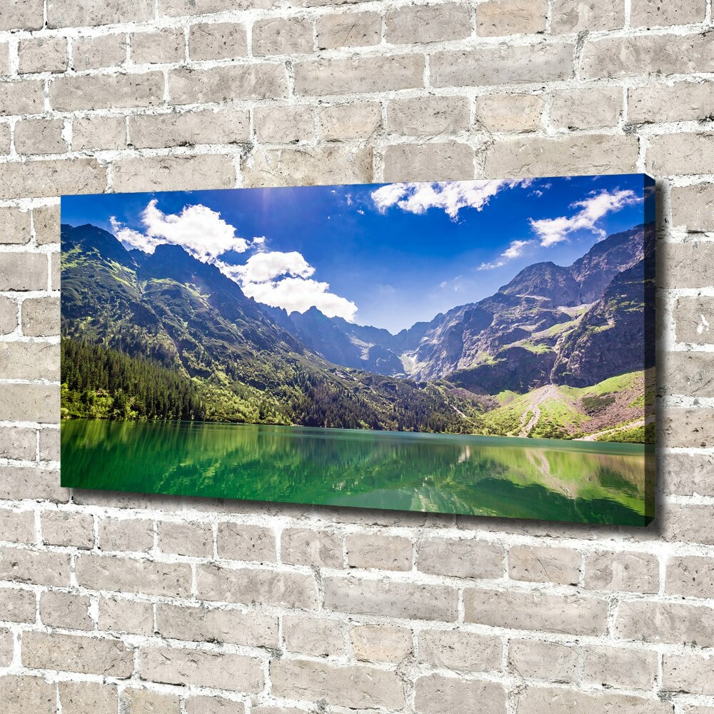 Canvas wall art Morskie Oko Tatry