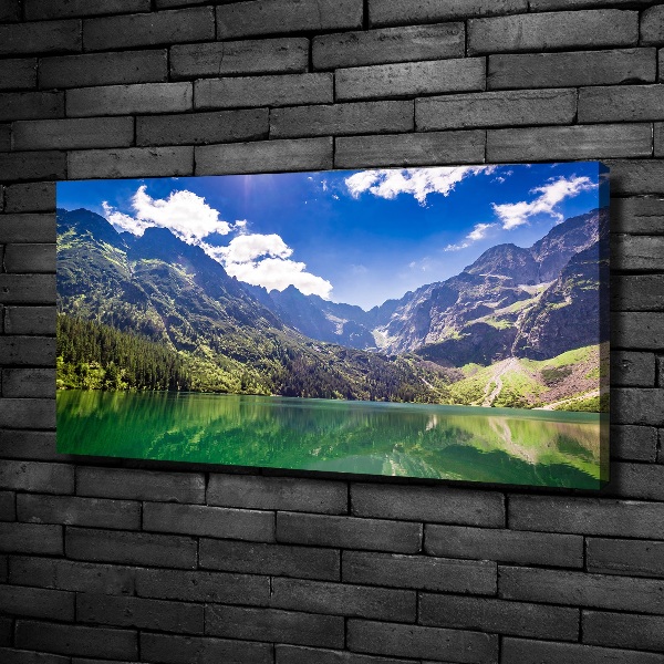 Canvas wall art Morskie Oko Tatry