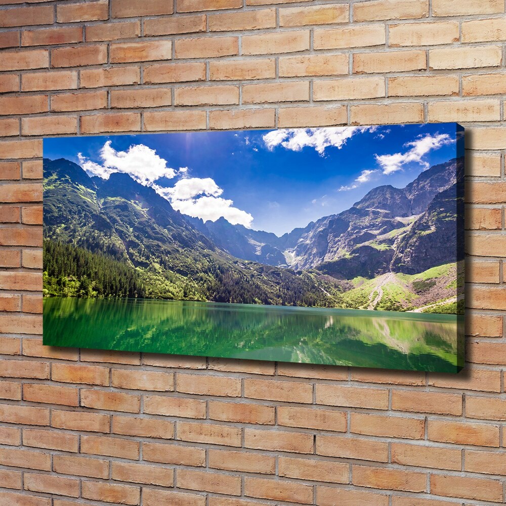 Canvas wall art Morskie Oko Tatry