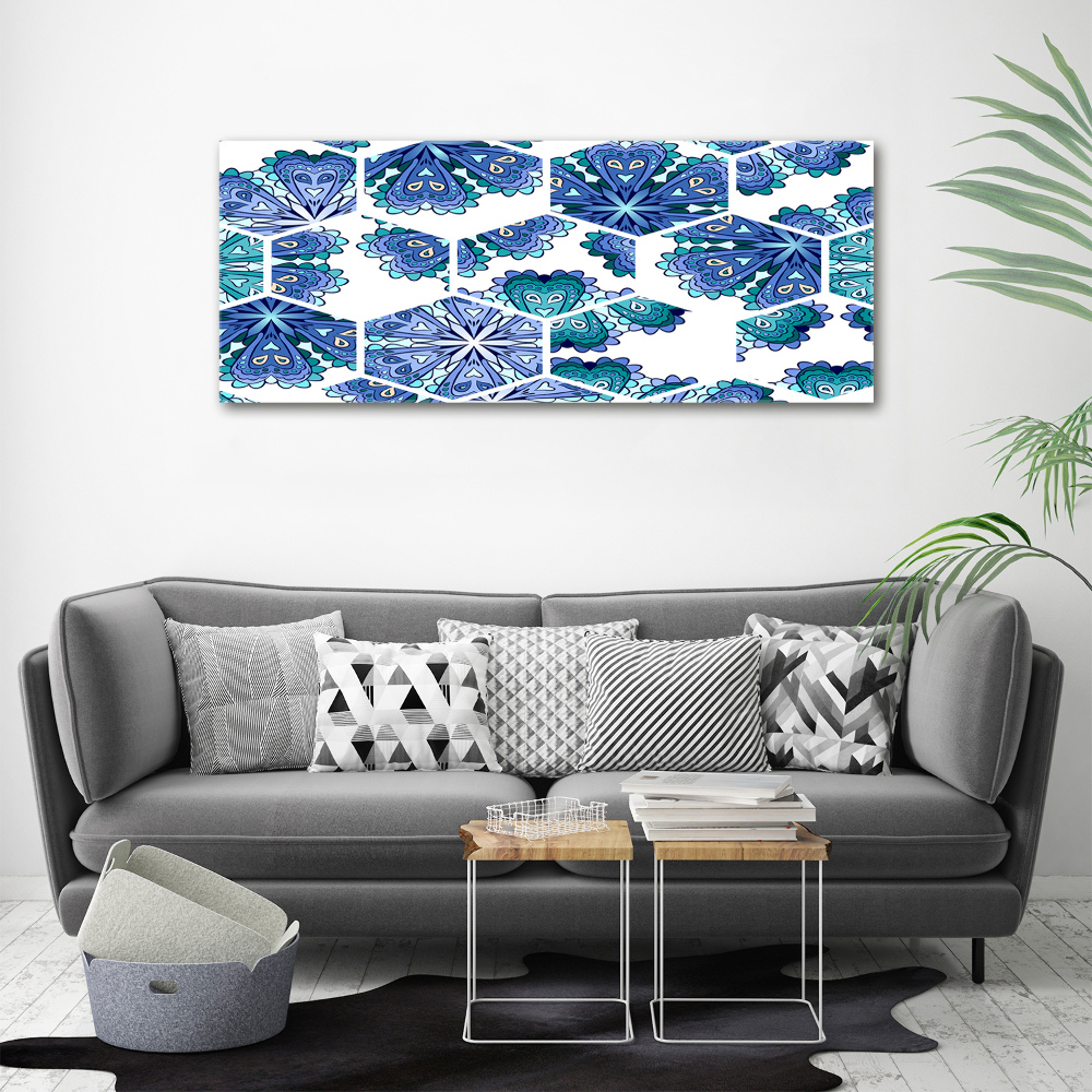 Canvas wall art Elements of mandala