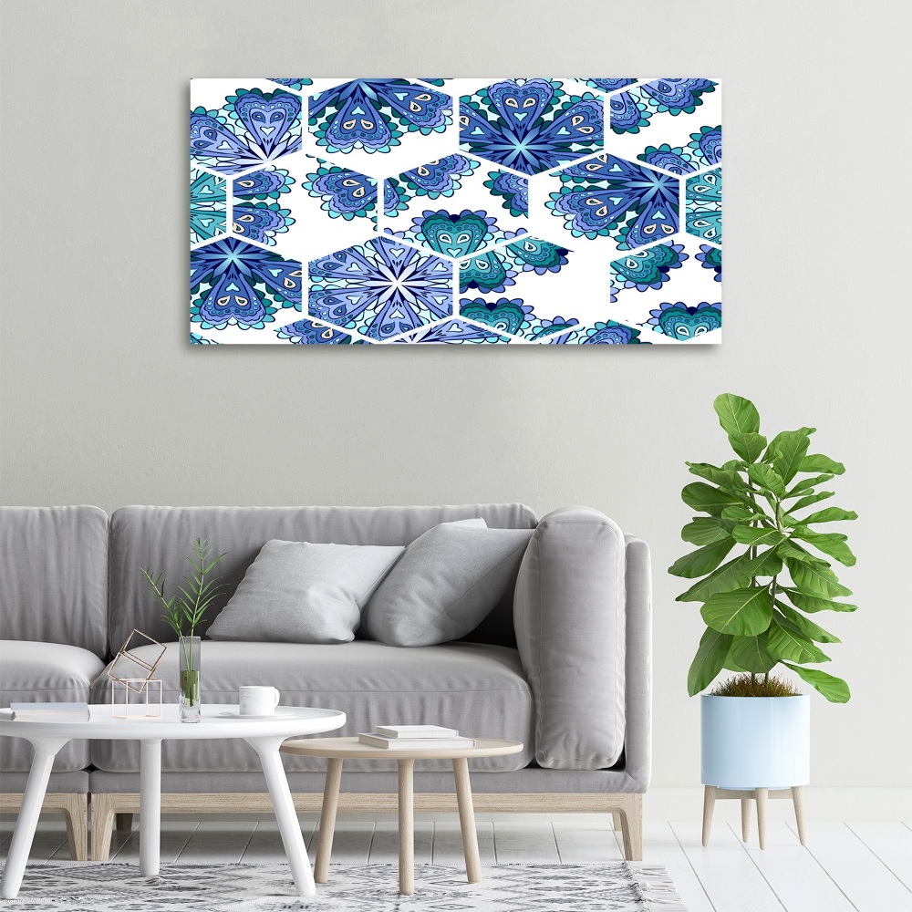 Canvas wall art Elements of mandala