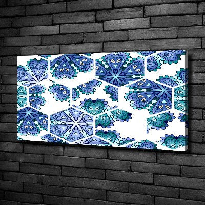 Canvas wall art Elements of mandala