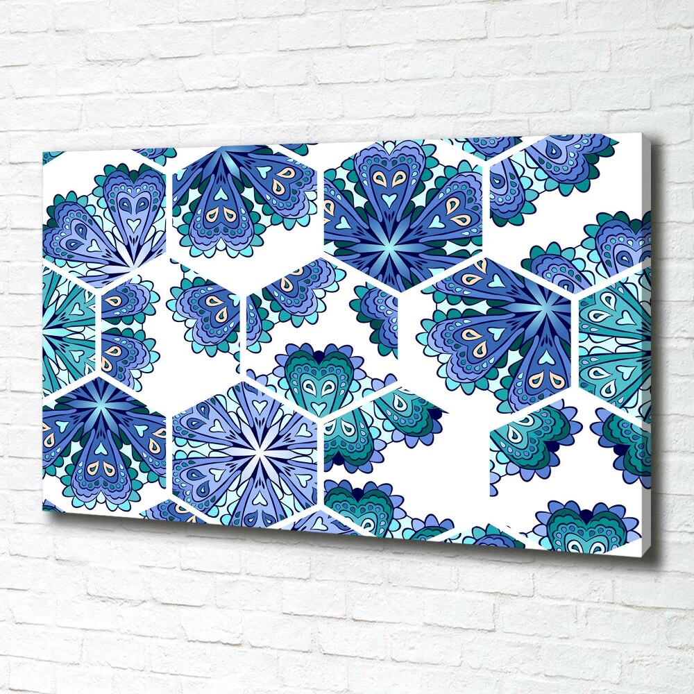 Canvas wall art Elements of mandala