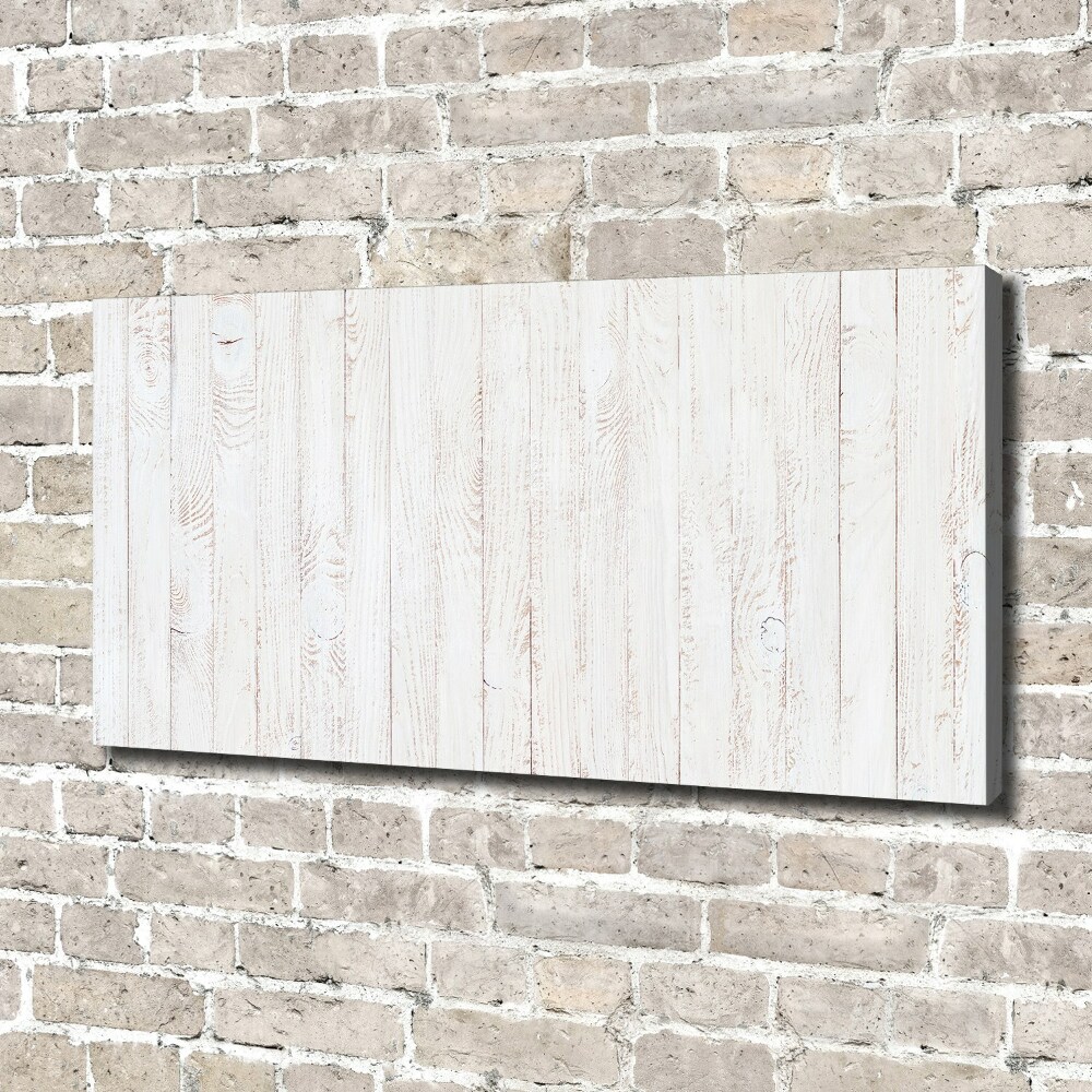 Canvas wall art Wooden background