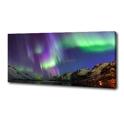 Canvas wall art Northern lights